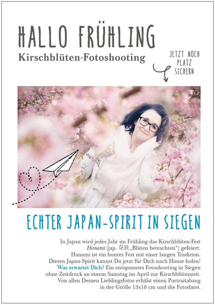 Fotoshooting Kirschblüte