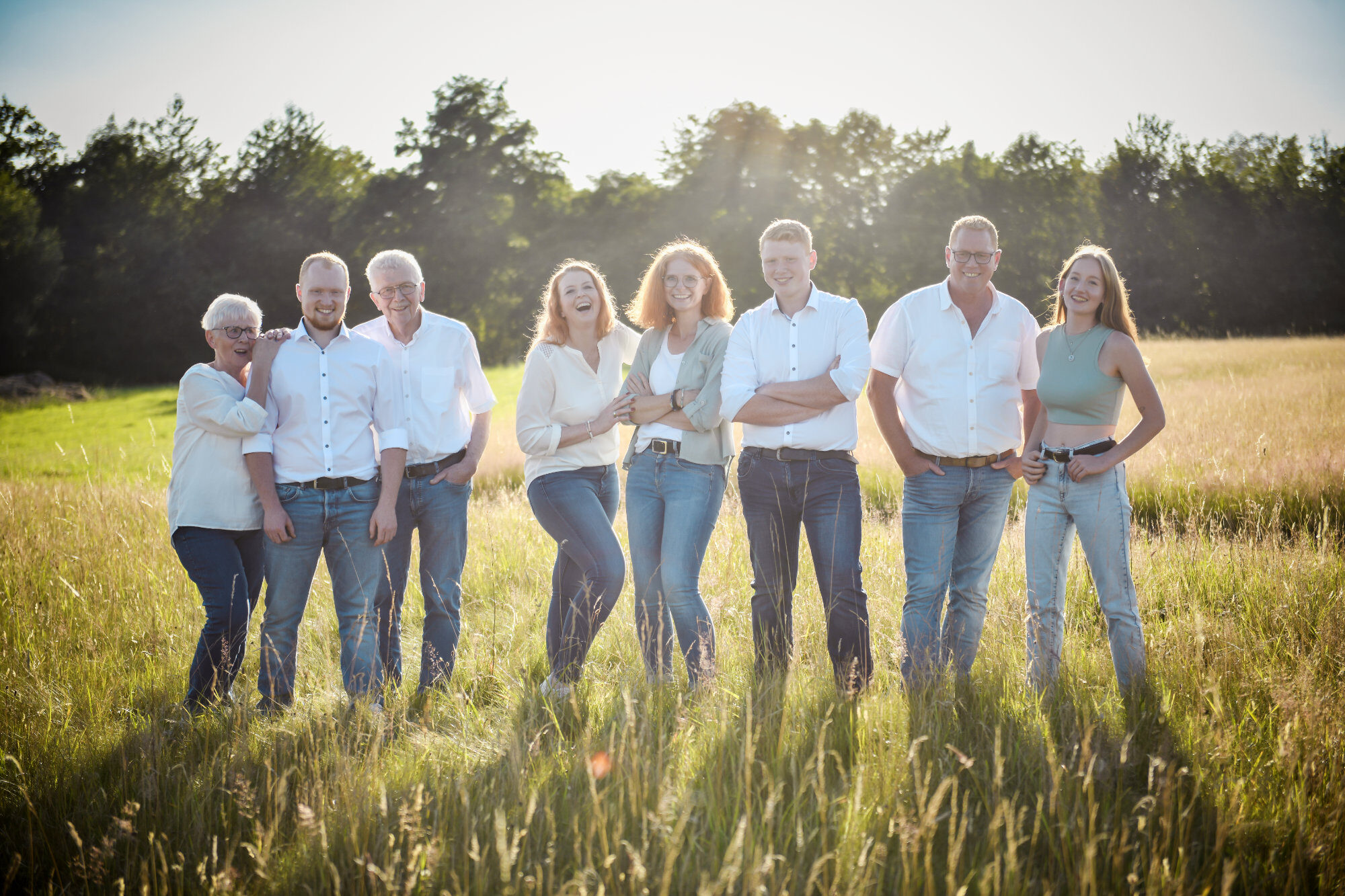 Familienfotos Siegen Fotograf Sonnenuntergang